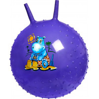 Детский массажный гимнастический мяч, фиолетовый