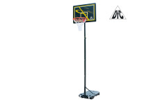 Мобильная баскетбольная стойка DFC 80х58см п/э KIDSD2