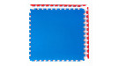 Будо-мат, 100 x 100 см, 40 мм, цвет сине-красный
