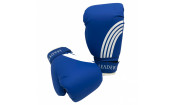 Перчатки боксерские LEADER   8 унций, синий