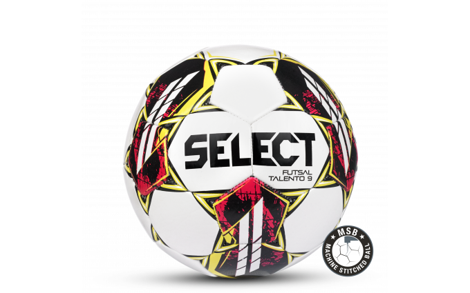 Футзальный  мяч Select Futsal Talento 9 v22, 49,5-51,5 см, бел-желт, арт. 1060460005