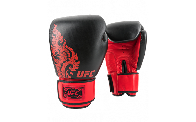 (UFC Premium  True Thai черные, размер 14Oz)