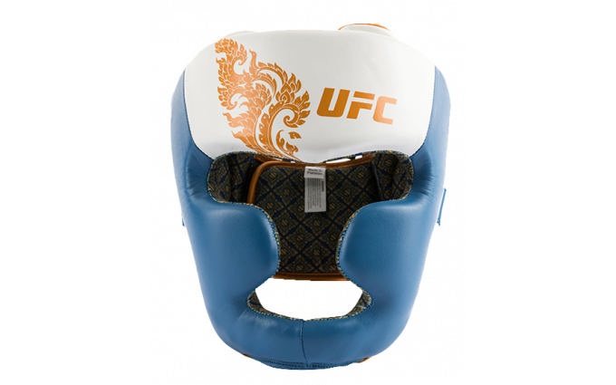 Шлем для бокса UFC Premium True Thai, цвет синий, размер L
