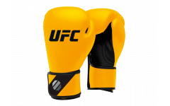 Перчатки тренировочные для спарринга 8 унций (Желтые) UFC