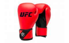 Перчатки тренировочные для спарринга 14 унций (Красные) UFC