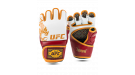 Перчатки UFC Premium True Thai MMA (красные/белые)