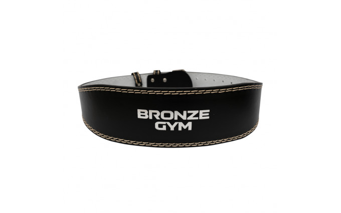 Пояс атлетический BRONZE GYM натуральная кожа 105 см