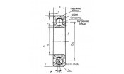 Подшипник SKF 6002-2RSH