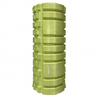 Ролик массажный для йоги и фитнеса UNIX Fit 33 см, зеленый