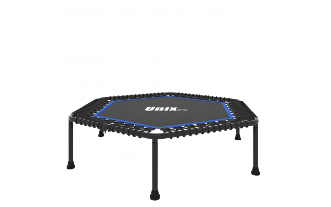 Батут спортивный UNIX Line FITNESS Lite Blue (130 cm)